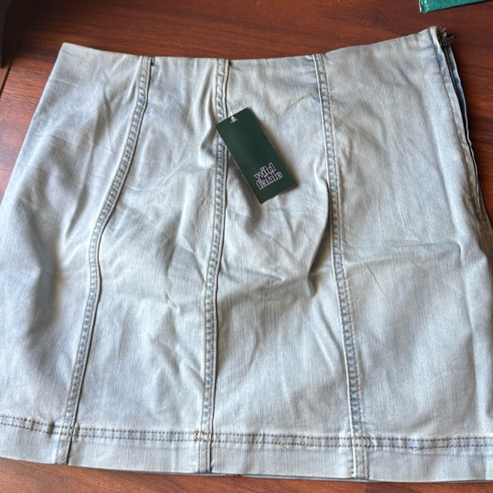 Jean skirt